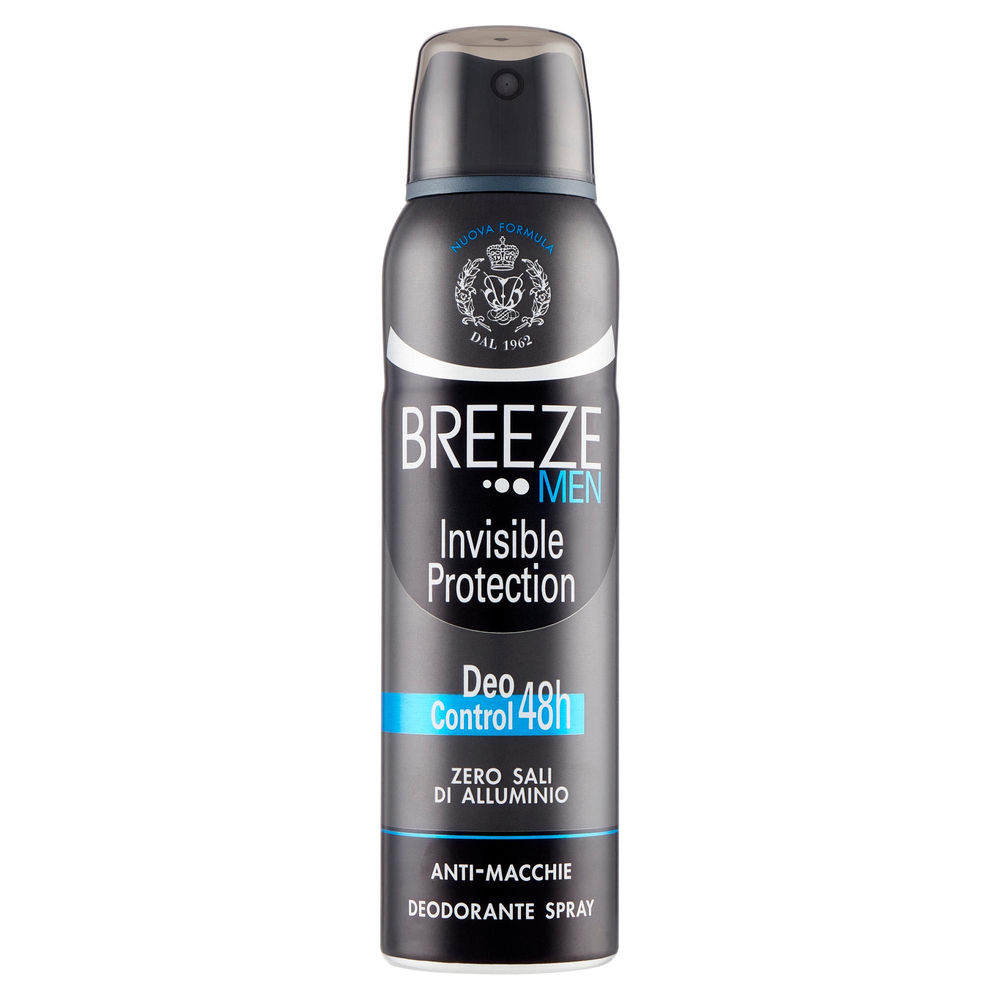 DEODORANTE SPRAY BREEZE MEN INVISIBLE PROTECTION ML 150 - 0