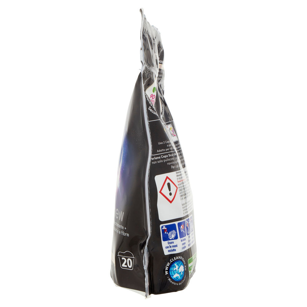 DETERSIVO LAVATRICE PERLANA CAPS NERO 20LV KG 0,27 - 5