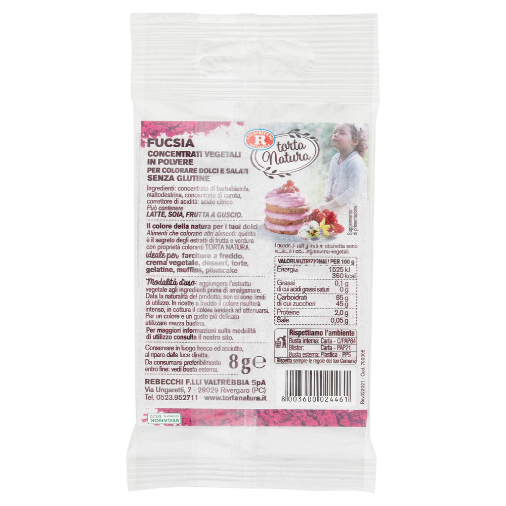 ESTRATTO VEGET. FUCSIA REBECCHI G 8 - 1