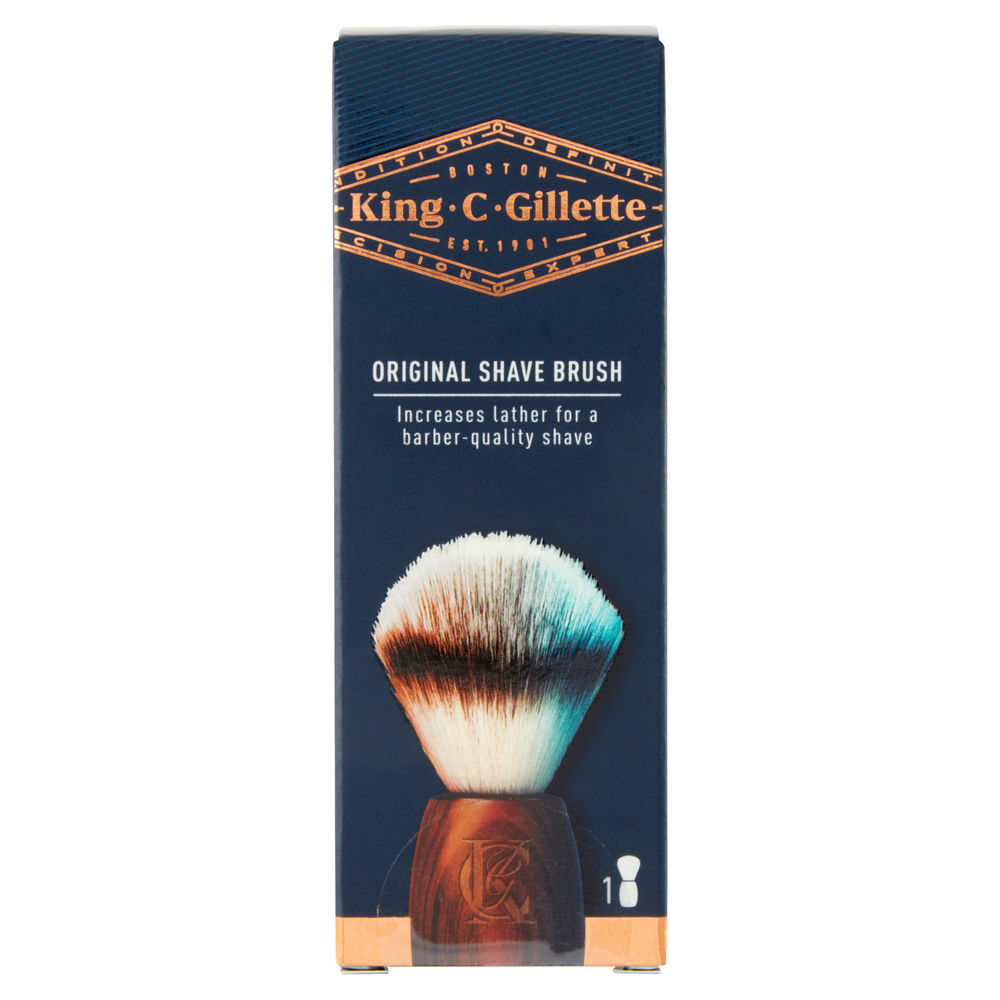 PENNELLO DA BARBA KING C GILLETTE PZ.1 - 0
