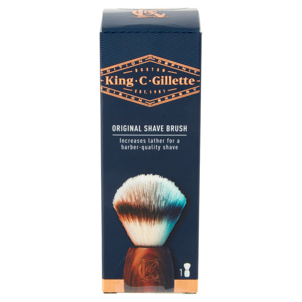 PENNELLO DA BARBA KING C GILLETTE PZ.1 - 5