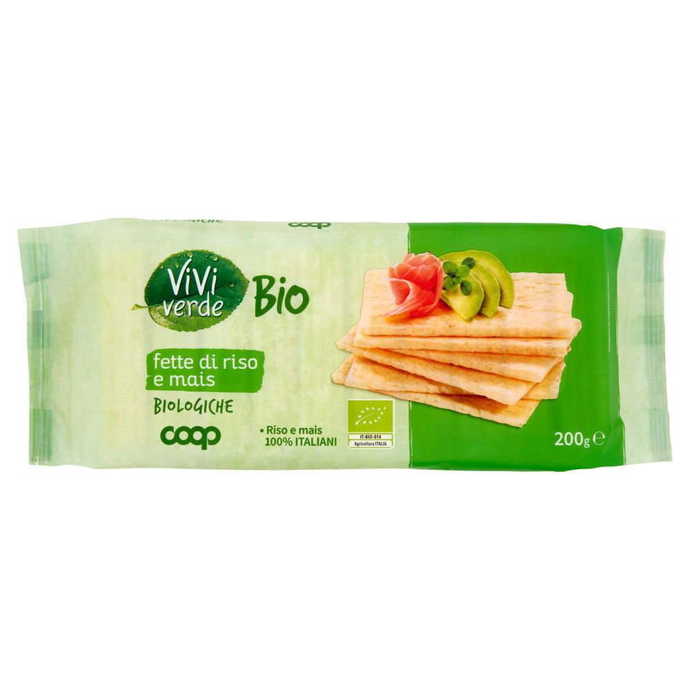FETTE DI RISO E MAIS BIO VIVI VERDE COOP G 200 (G20X10) - 3