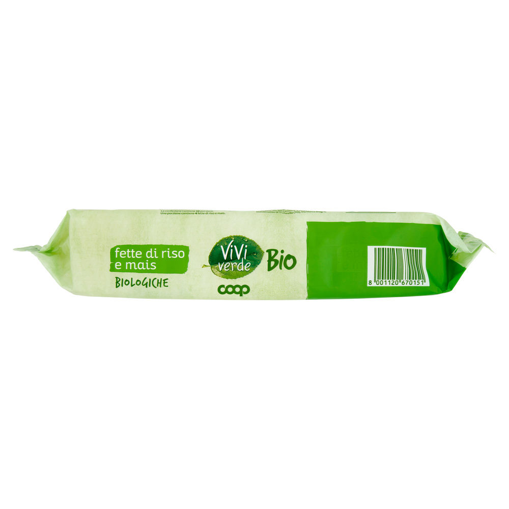 FETTE DI RISO E MAIS BIO VIVI VERDE COOP G 200 (G20X10) - 6