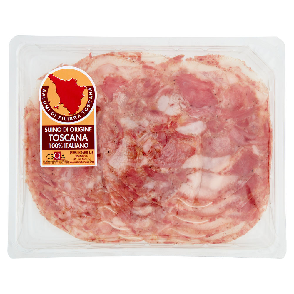 SOPRASSATA FILIERA TOSCANA VIANI TA G 100 - 0