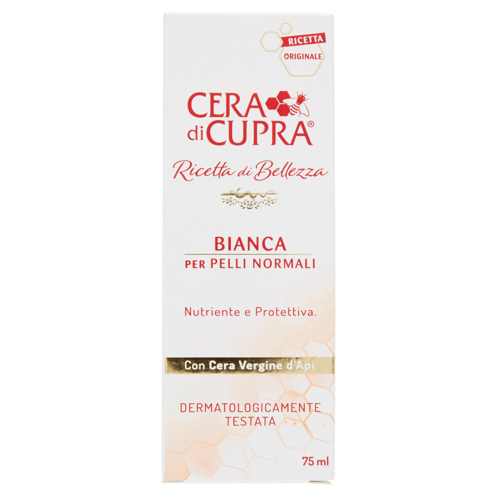 CR.VISO RICETTE DI BELLEZZA TUBO BIANCA PELLI NORMALI CERA DI CUPRA ML 75 - 5