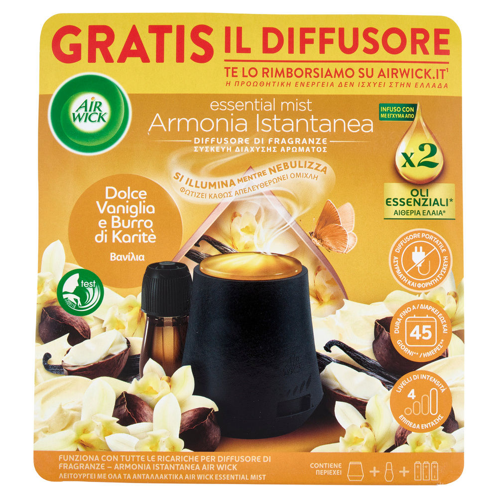 DEODORANTE AMBIENTE ARMONIA ISTANTANEA BASE + RICARICA MANDARINO  ML 18 - 2