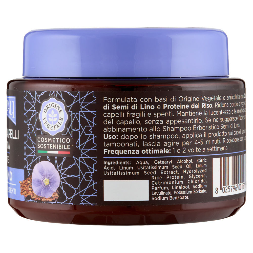 MASCHERA CAPELLI AI SEMI DI LINO I PROVENZALI ML 200 - 6