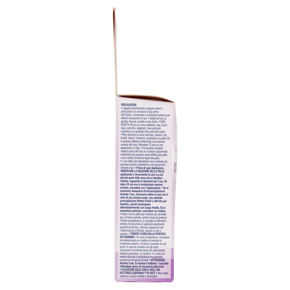 CERA KIT RICARICA ROLL ON GAMBE E BRACCIA VEET +12STRISCE+4SALVIETTE PZ 1 - 2