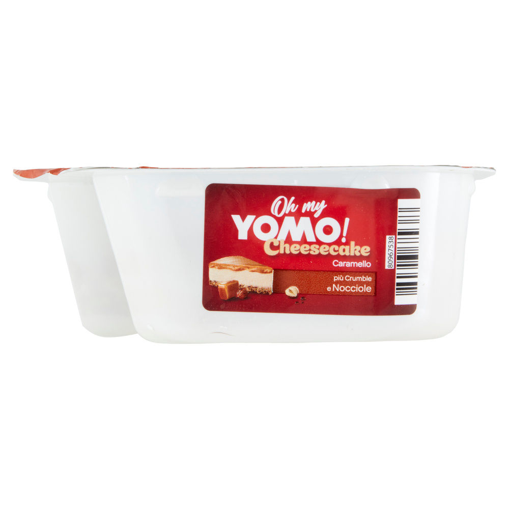YOGURT CHEESECAKE CARAM/CRUMBLE BISCOT. DIGEST C/MAND CARAMEL OH MY YOMO! G 140 - 5