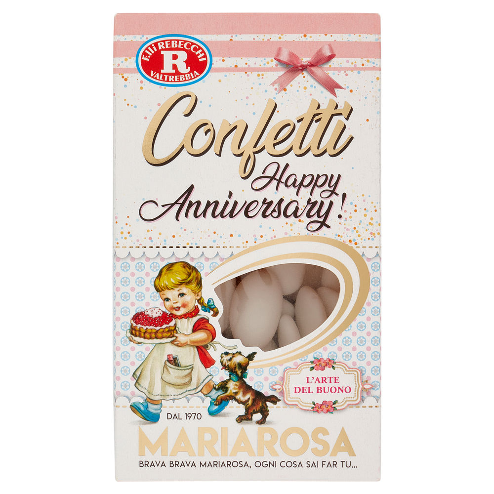 CONFETTI BIANCHI CIOCCOLATO REBECCHI G300 - 0