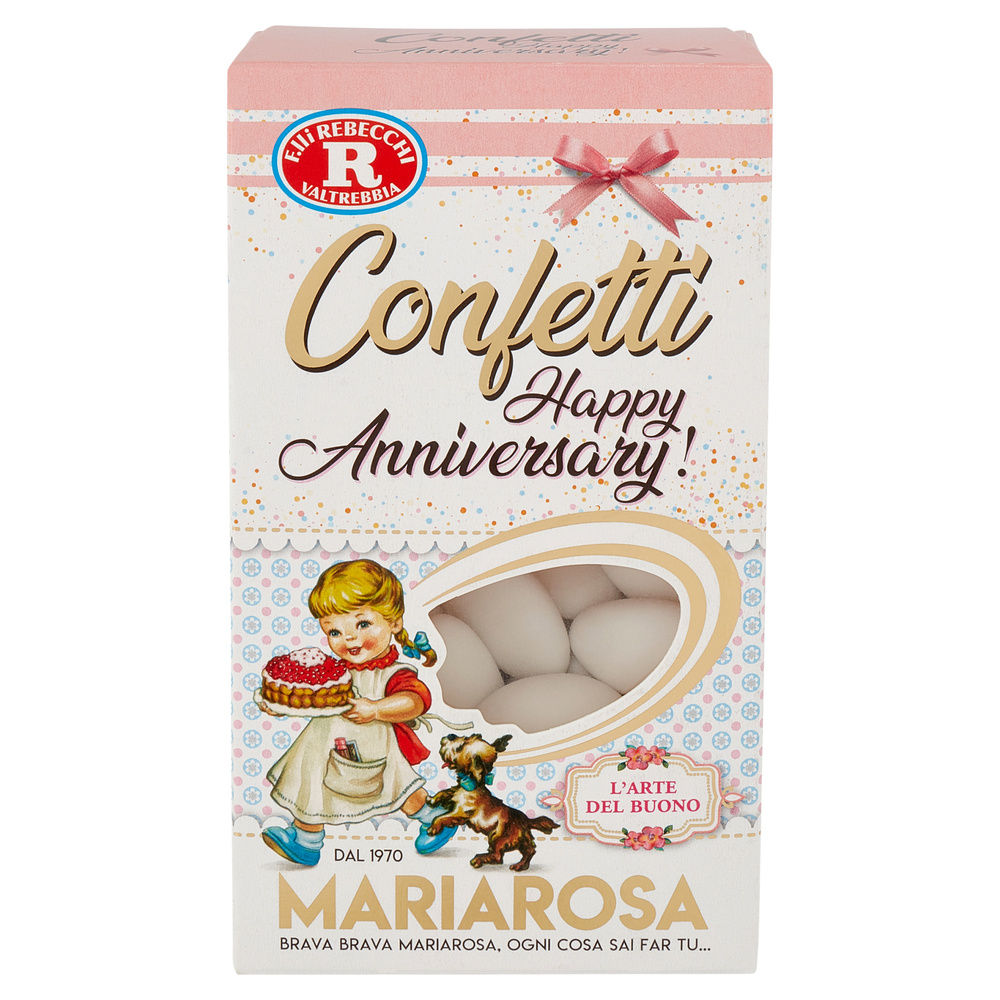 CONFETTI BIANCHI CIOCCOLATO REBECCHI G300 - 2