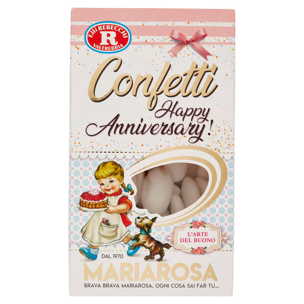 CONFETTI BIANCHI CIOCCOLATO REBECCHI G300 - 3