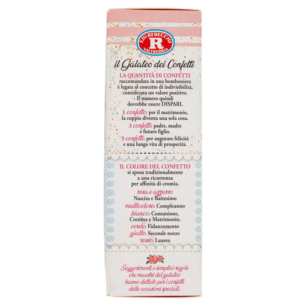 CONFETTI BIANCHI CIOCCOLATO REBECCHI G300 - 4