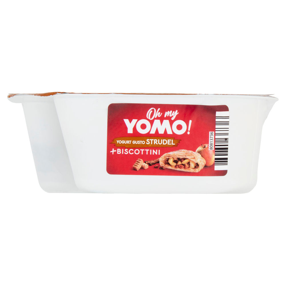 YOGURT MELA E CANNELLA PIÙ BISCOTTINI CROCCANTI OH MY YOMO! 140G - 3