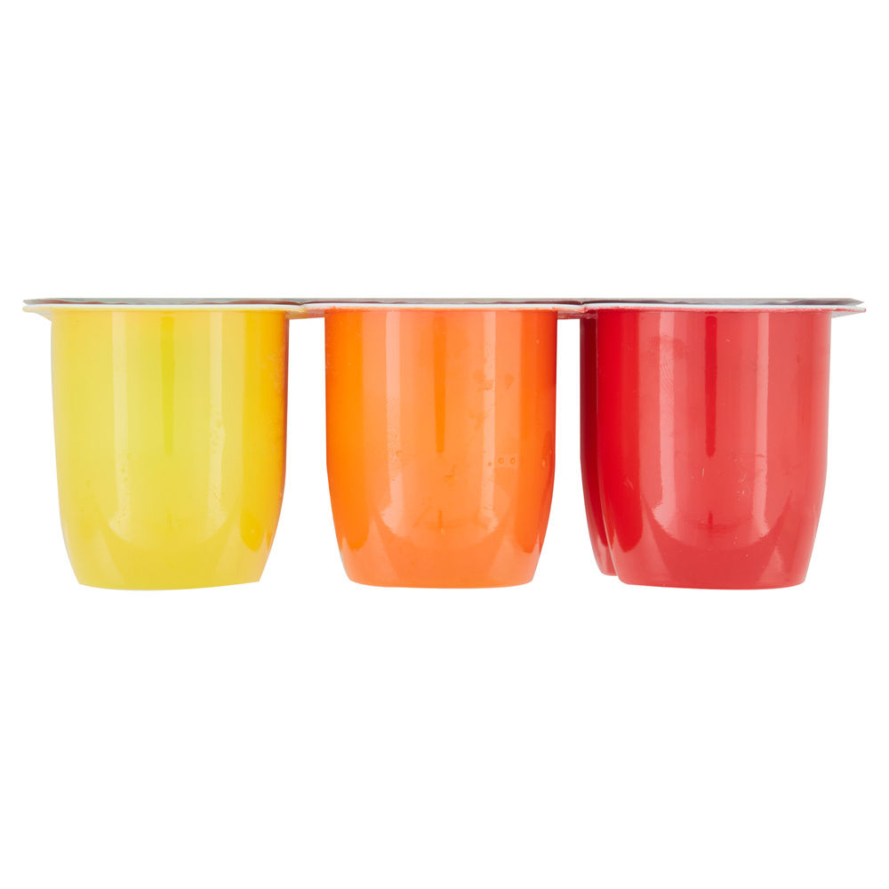 SUPERMARIO FORMAGGIO FRESCO BANANA/FRAGOLA/ALBICOCCA 6PZ G 50 G 300 - 6