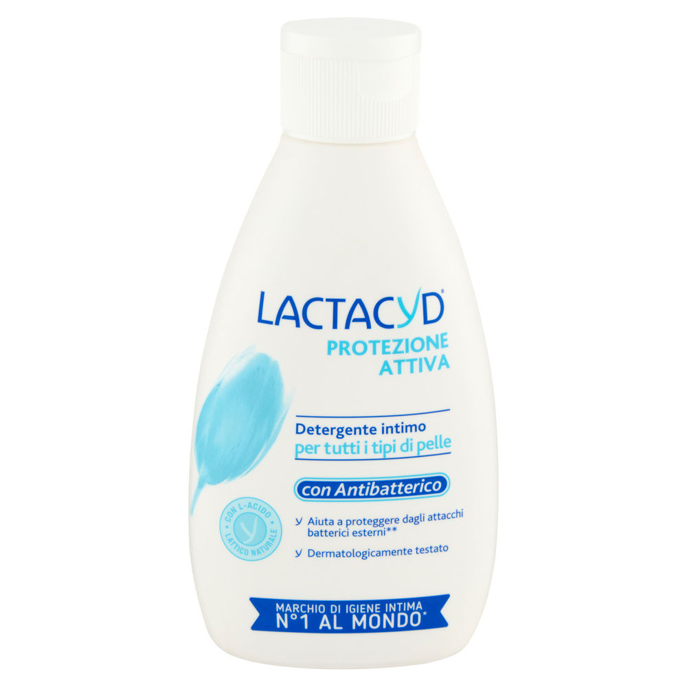 DETERGENTE INTIMO LACTACYD PROTEZIONE ANTIBATTERICA ML 200 - 2
