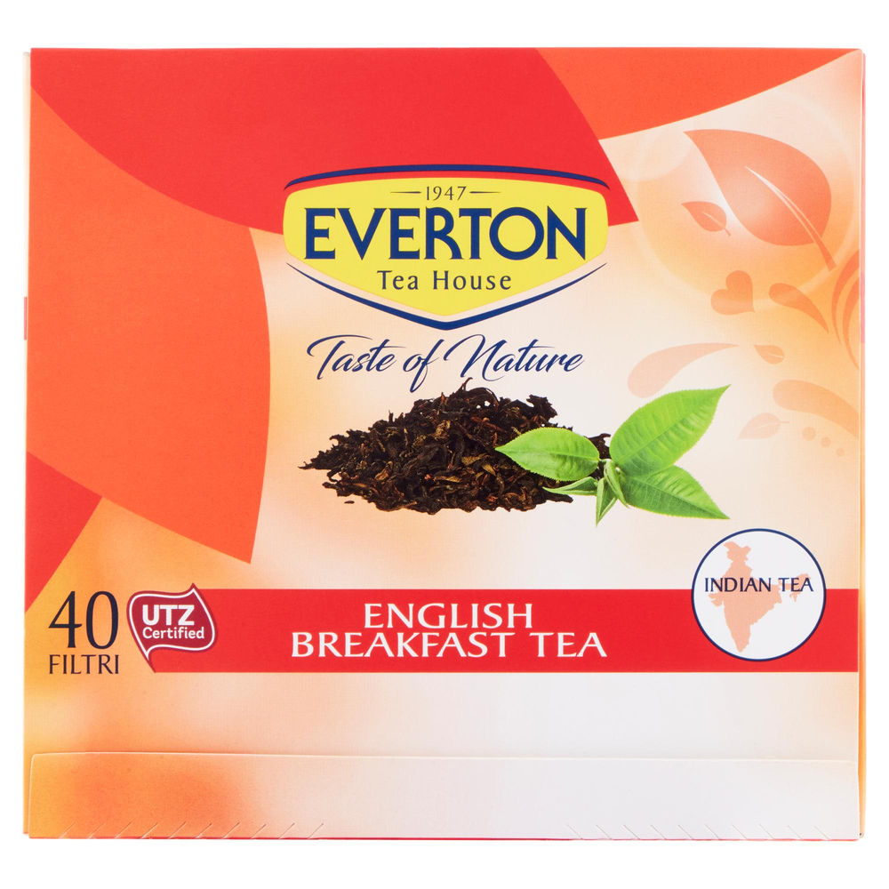 TE EVERTON ENGLISH BREAKFAST 40 FILTRI SCATOLA G 80 - 0
