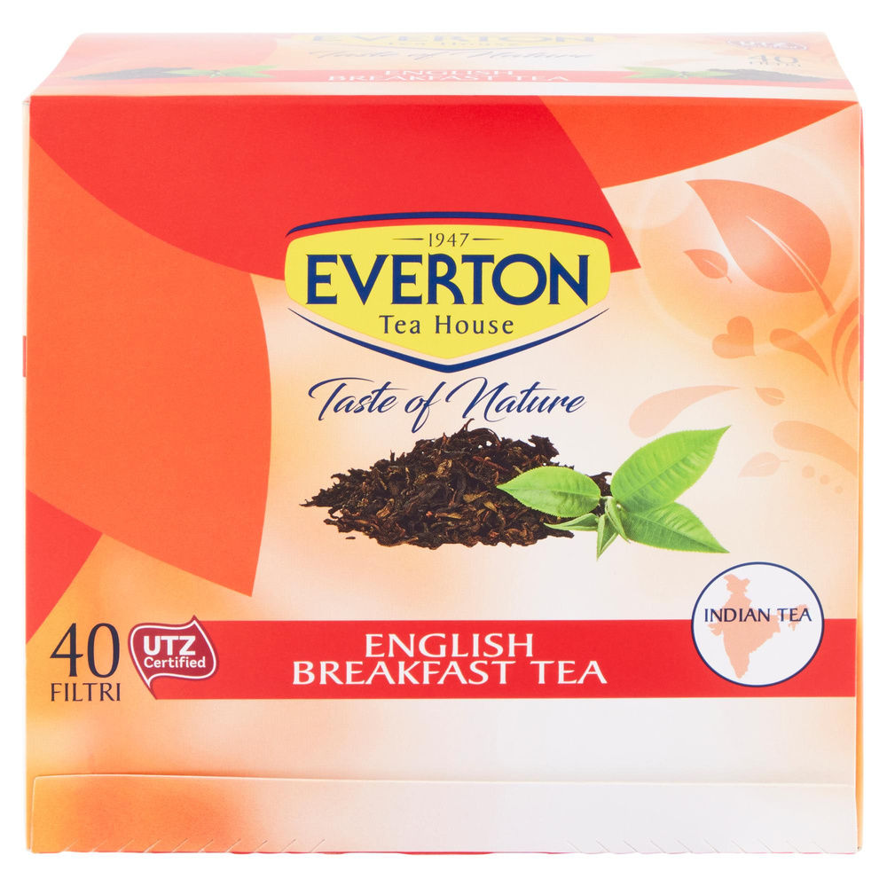TE EVERTON ENGLISH BREAKFAST 40 FILTRI SCATOLA G 80 - 7