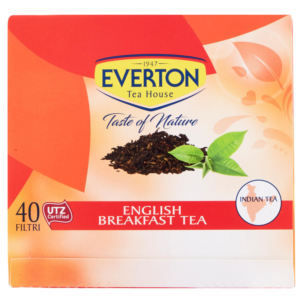TE EVERTON ENGLISH BREAKFAST 40 FILTRI SCATOLA G 80 - 2