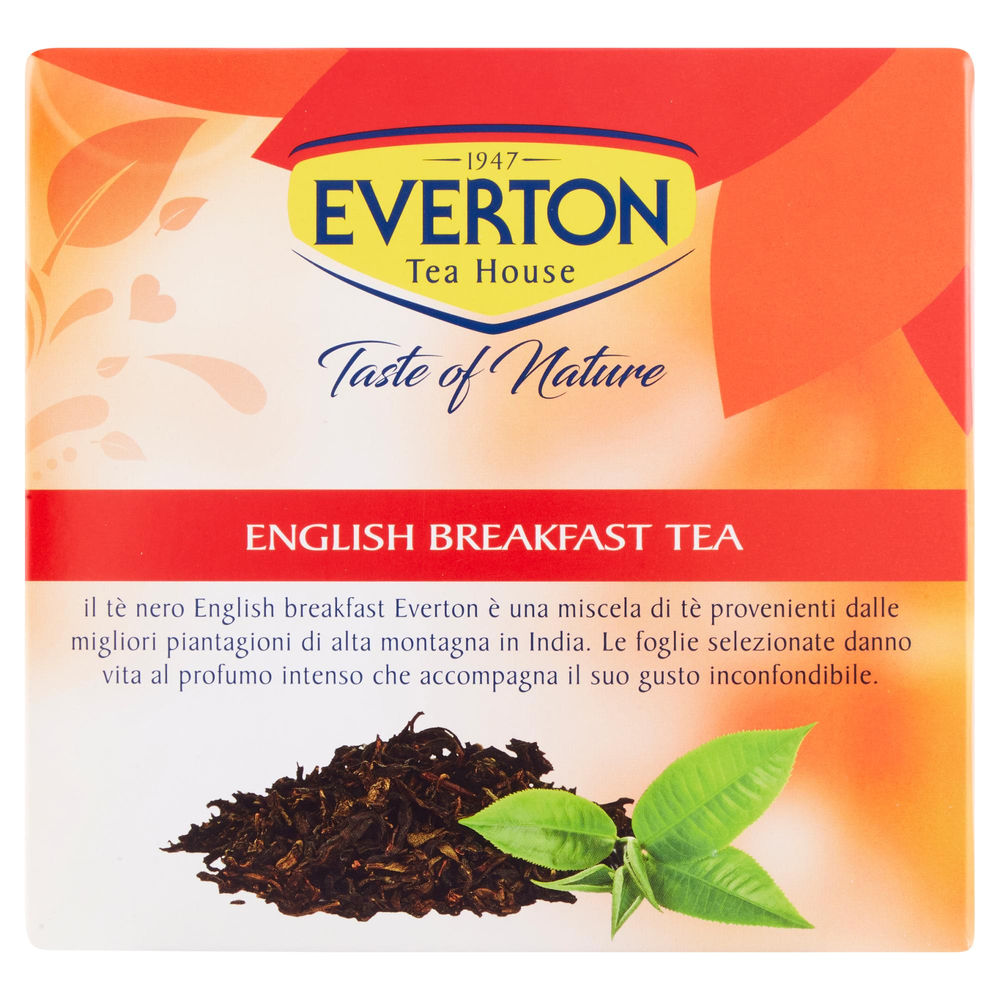 TE EVERTON ENGLISH BREAKFAST 40 FILTRI SCATOLA G 80 - 1