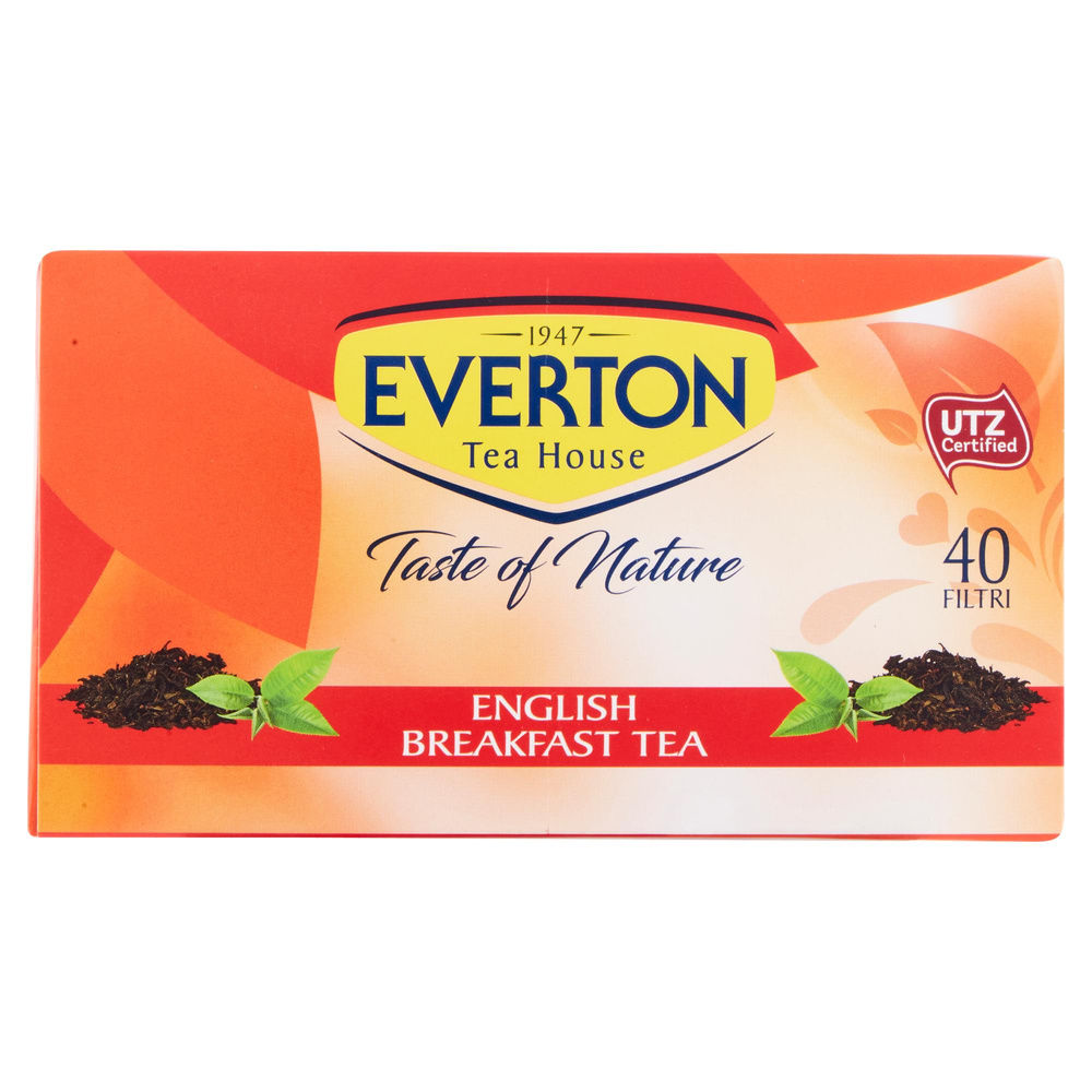 TE EVERTON ENGLISH BREAKFAST 40 FILTRI SCATOLA G 80 - 5
