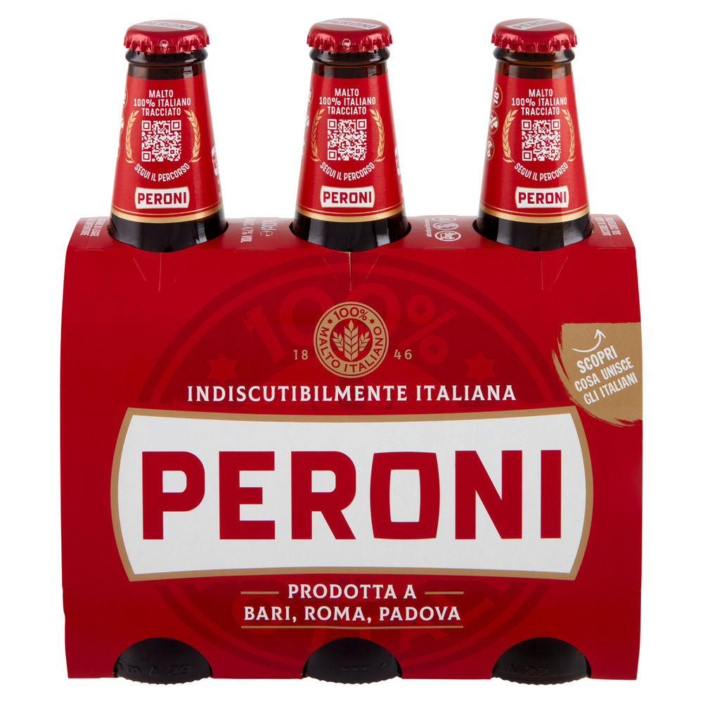 BIRRA PERONI EDITION 4,7 GRADI CLUSTER BOTTIGLIA ML 330 X 3 - 2