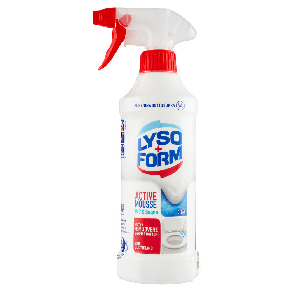 DETERGENTE WC MOUSSE SPRAY LYSOFORM ARTIC ML 435 - 7