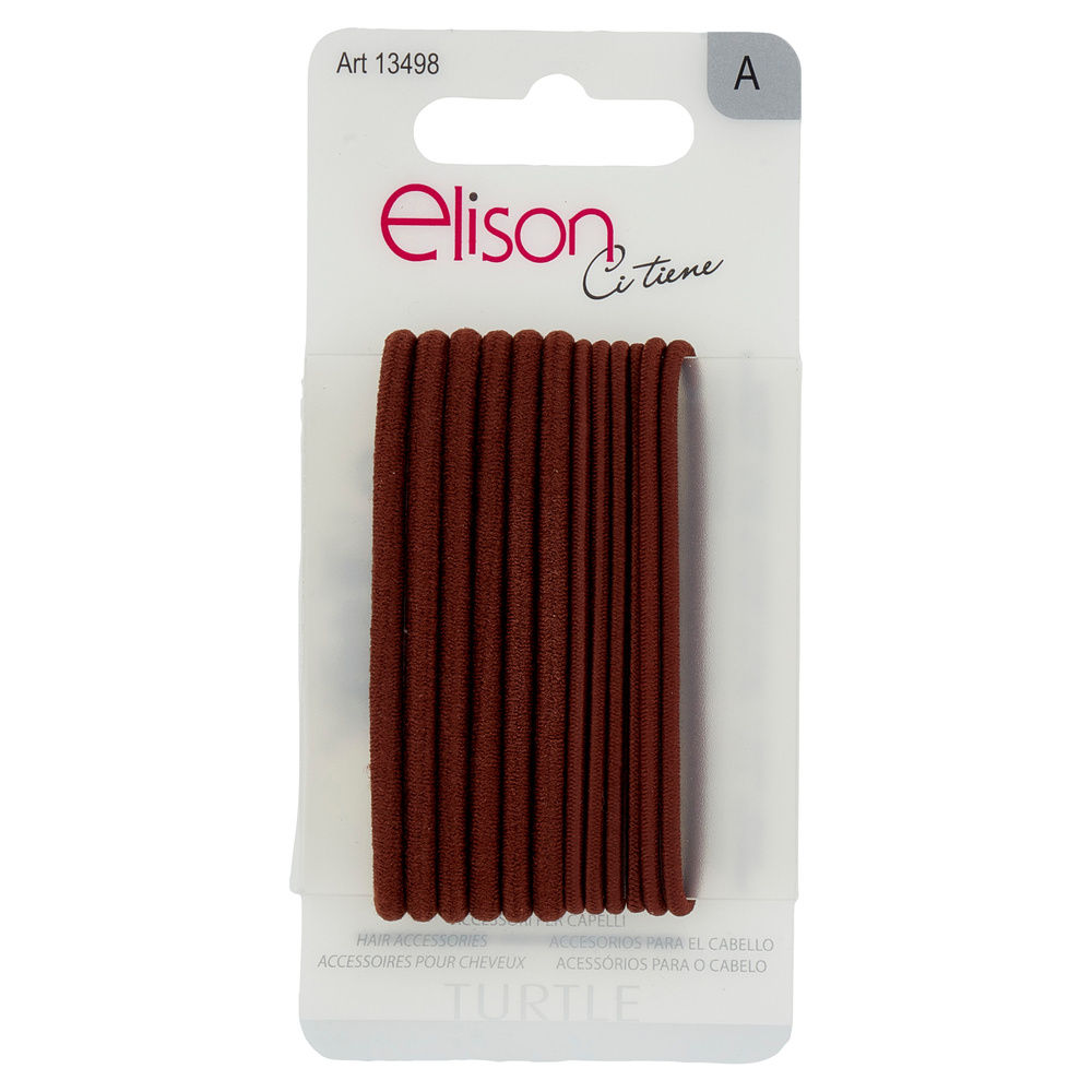 ELASTICI PER CAPELLI ELISON SMALL TURTLE PZ.12 - 2