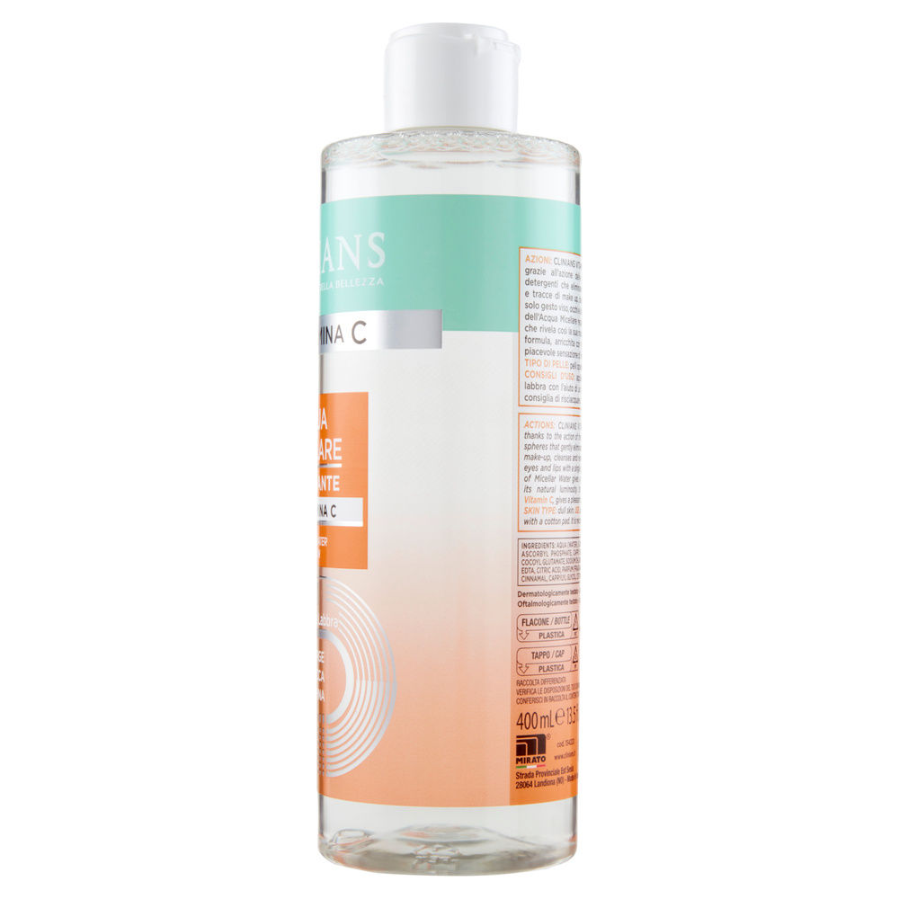 ACQUA MICELLARE CLINIANS VITAMINA C ML 400 - 5