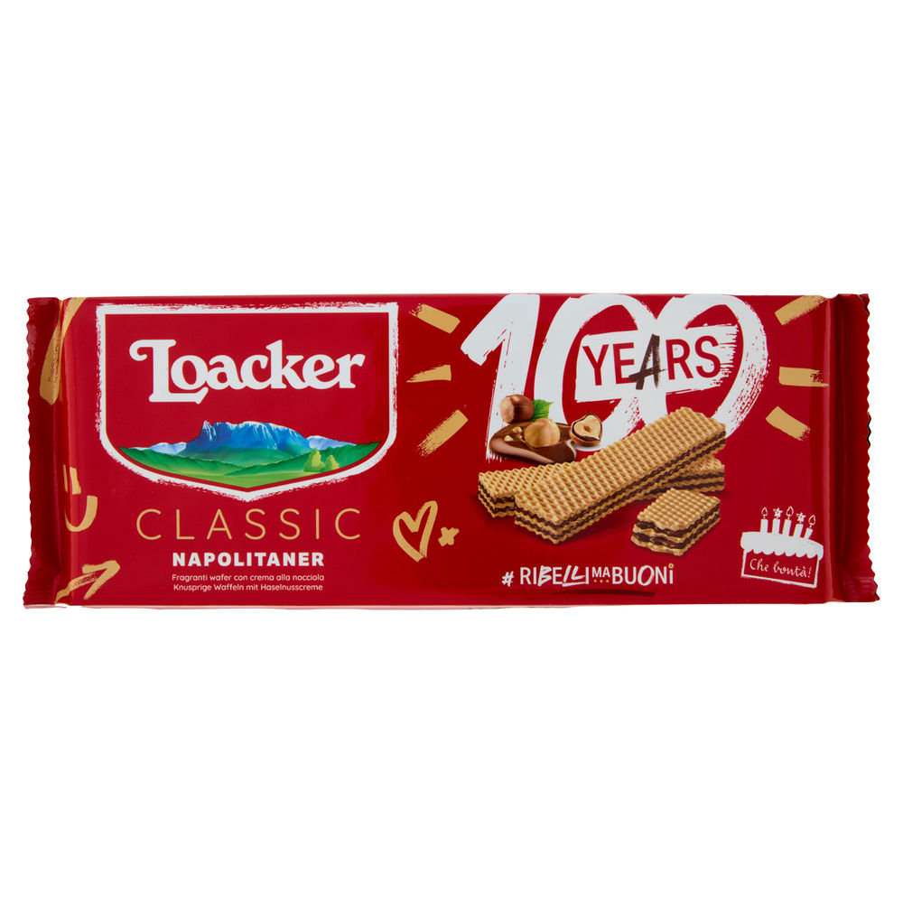 WAFERS NAPOLITANER LOACKER INCARTO G 175 - 4