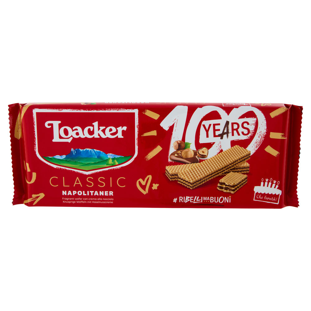 WAFERS NAPOLITANER LOACKER INCARTO G 175 - 5