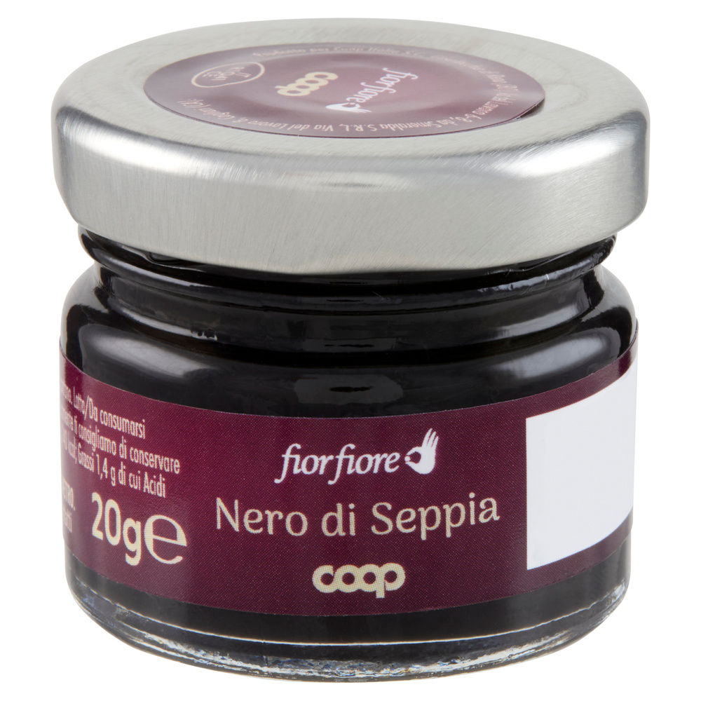 NERO DI SEPPIA FIOR FIORE COOP VASO VETRO G 20 - 2