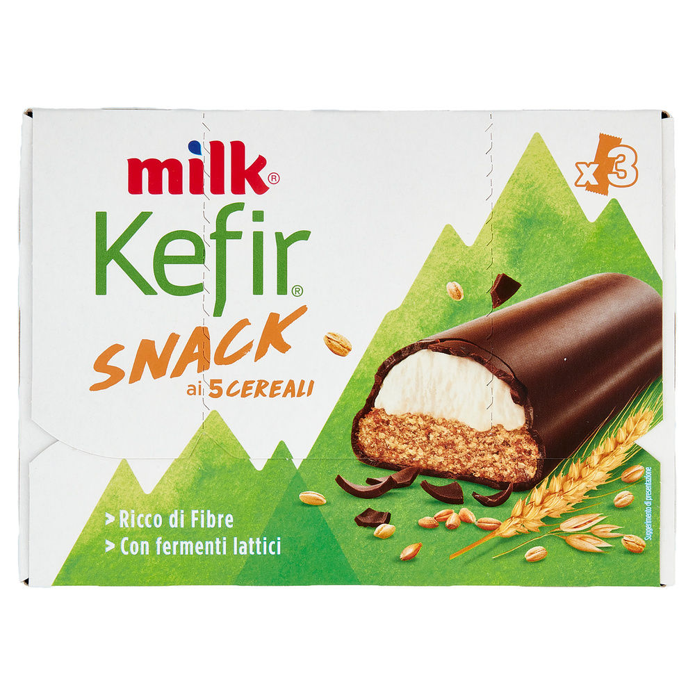 SNACK AL KEFIR E 5 CEREALI MILK 3X28G - 7
