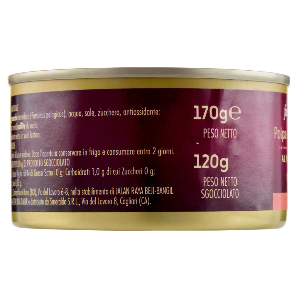 POLPA DI GRANCHIO AL NATURALE FIOR FIORE COOP LATTINA  G 170 SGOC G 120 - 4