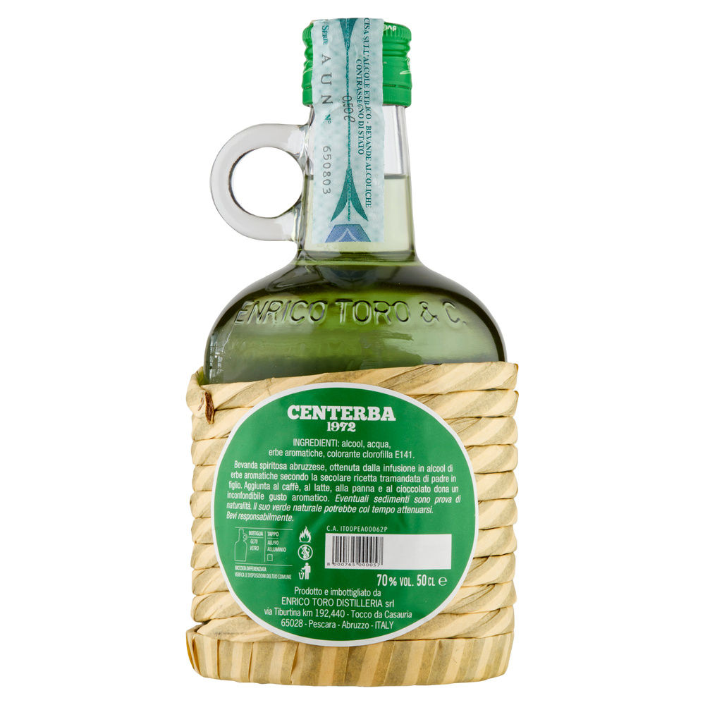 CENTERBA 72 TORO PAGLIA 70^  500ML - 1
