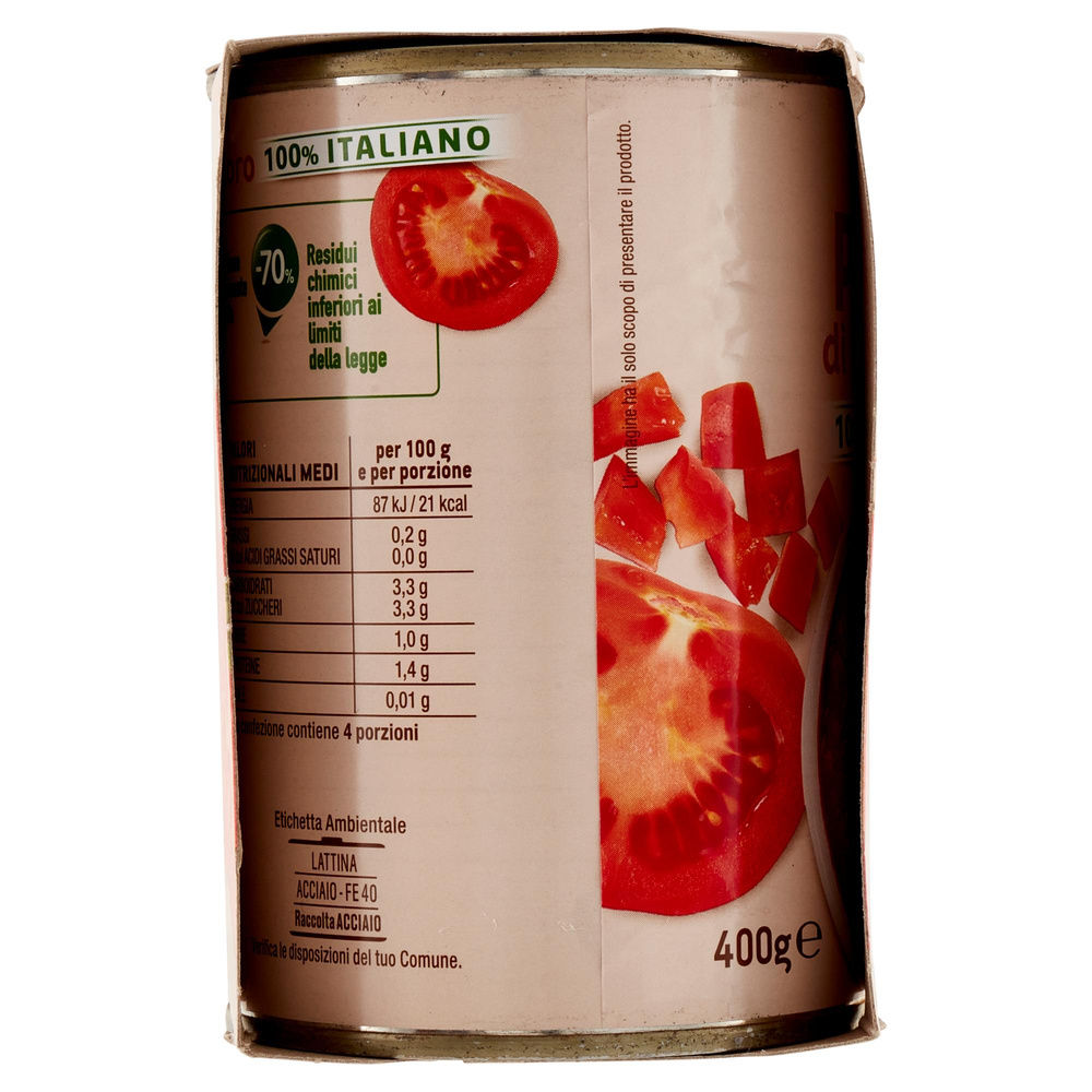 POLPA DI POMODORO ORIGINE COOP CLUSTER G.400X3 - 22