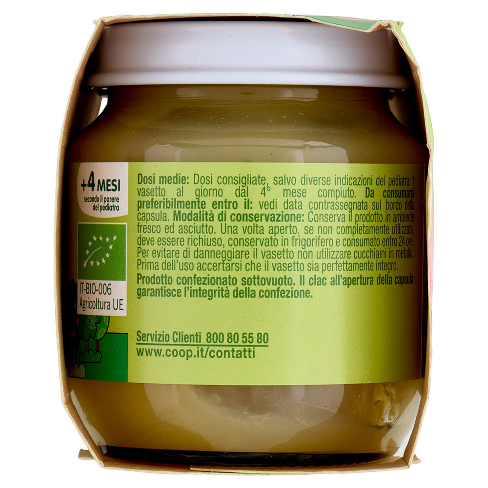 OMOGENEIZZATO MELA BIO COOP CRESCENDO CLUSTER G 125X2 - 7