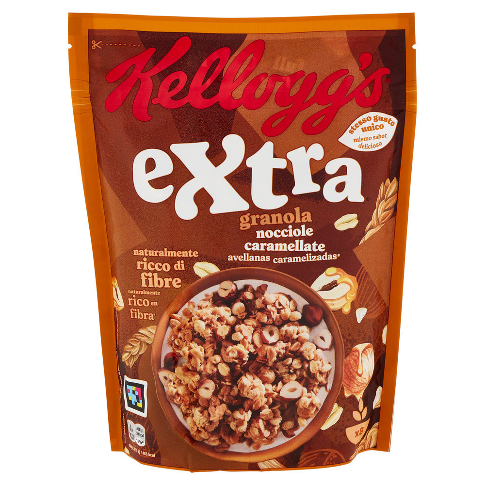CEREALI NOCCIOLE CARAMELLATE KELLOGG'S EXTRA SCATOLA G 375 - 4