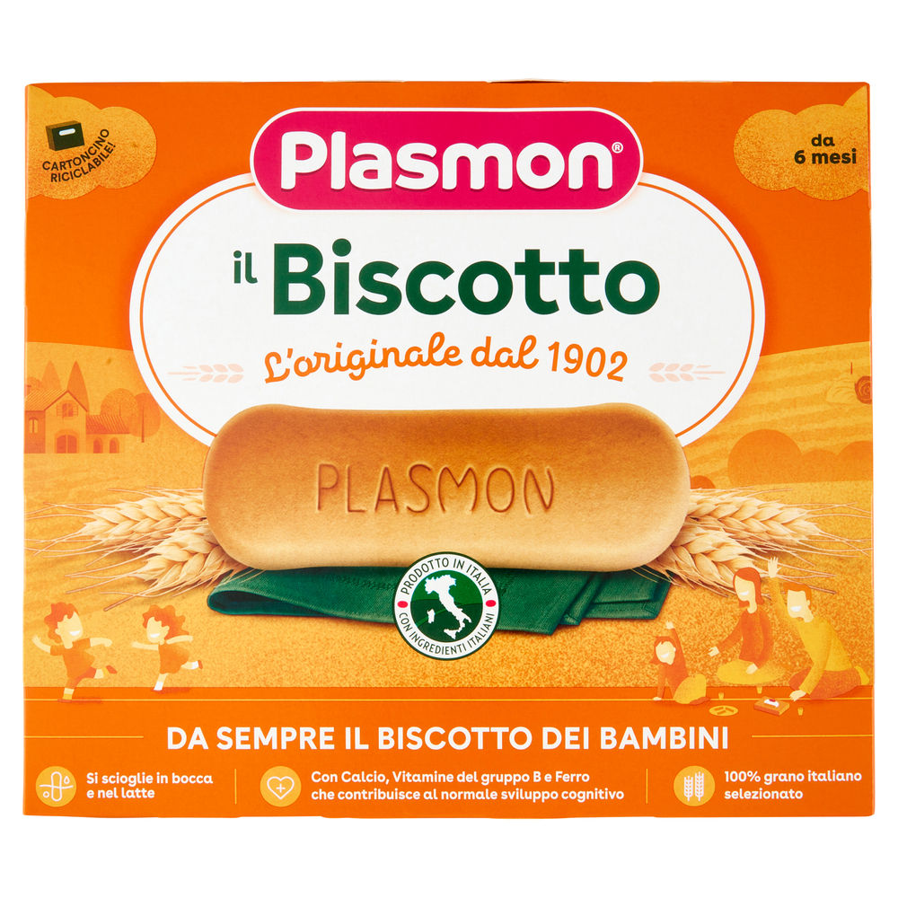 BISCOTTI PLASMON SCATOLA G 320 - 0