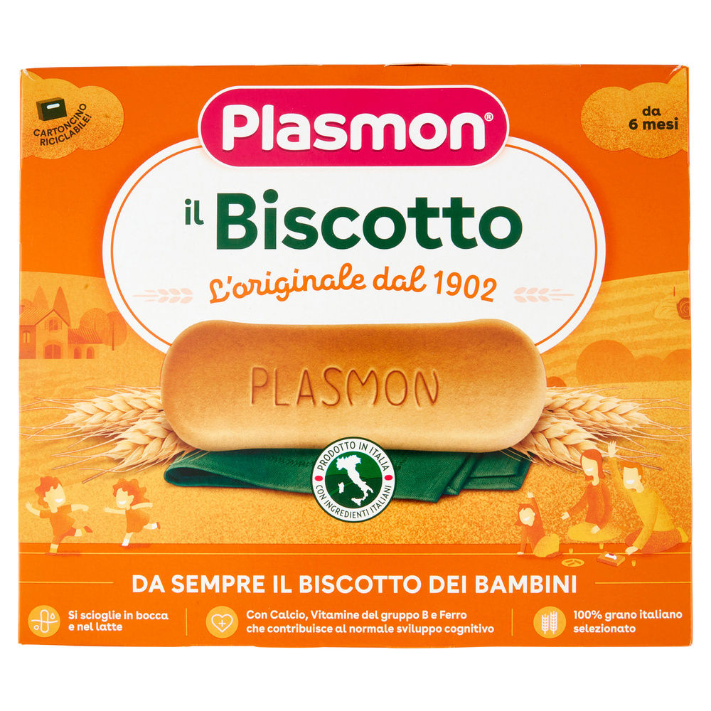BISCOTTI PLASMON SCATOLA G 320 - 3