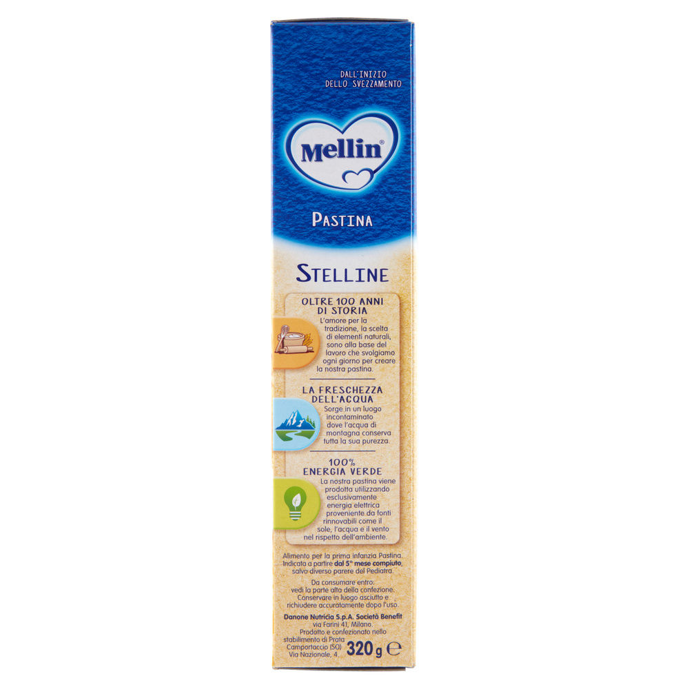 PASTINA STELLINE MELLIN SCATOLA G 320 - 4