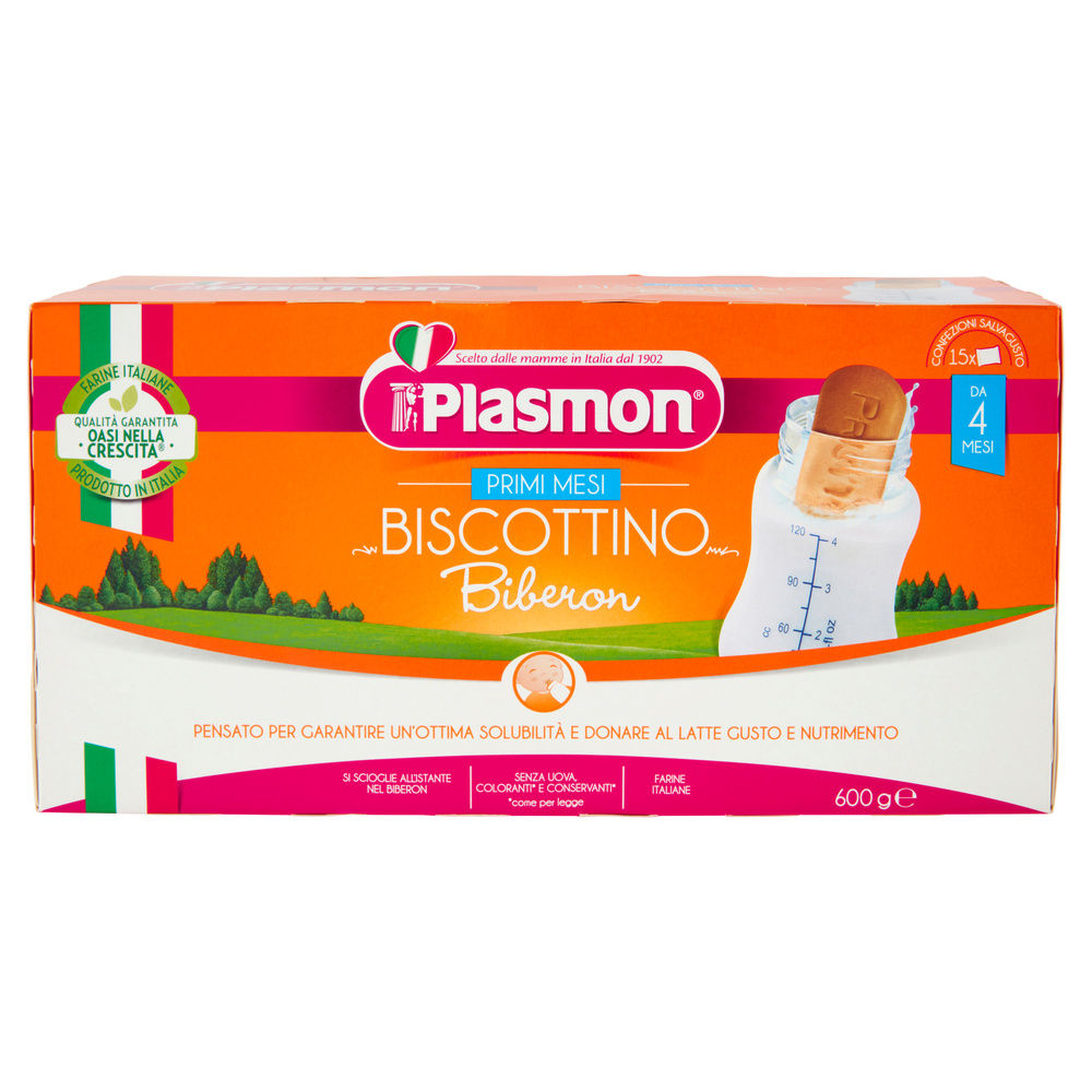BISCOTTI PLASMON BIBERON SCATOLA G 600 - 2
