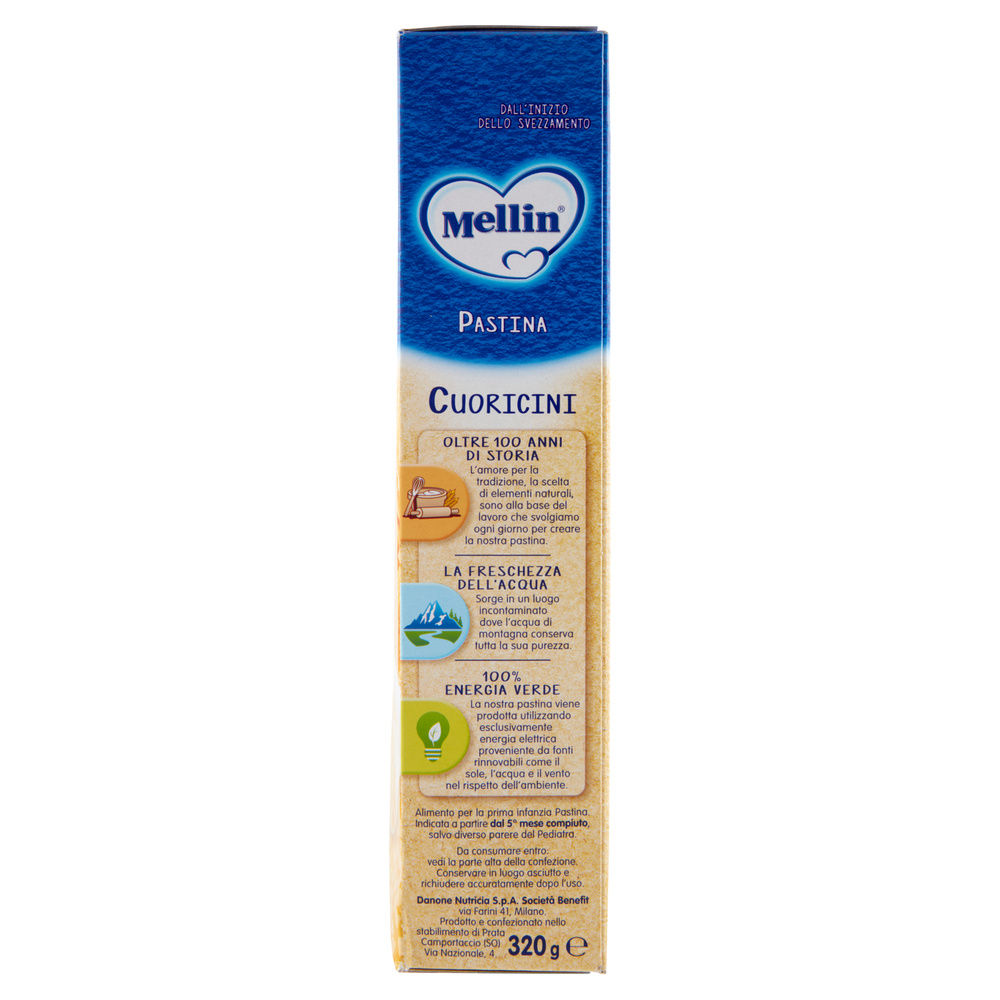 PASTINA CUORICINI MELLIN SCATOLA G 320 - 4
