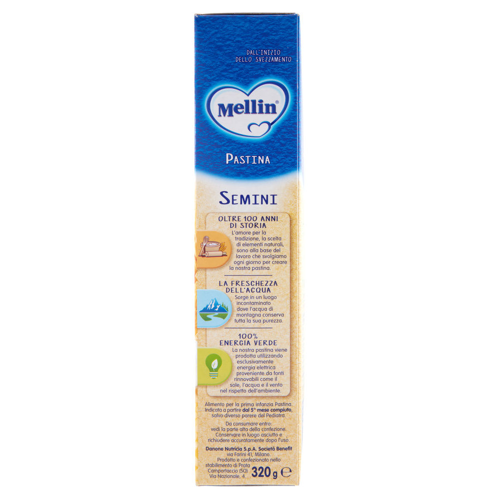 PASTINA SEMINI MELLIN SCATOLA G 320 - 7
