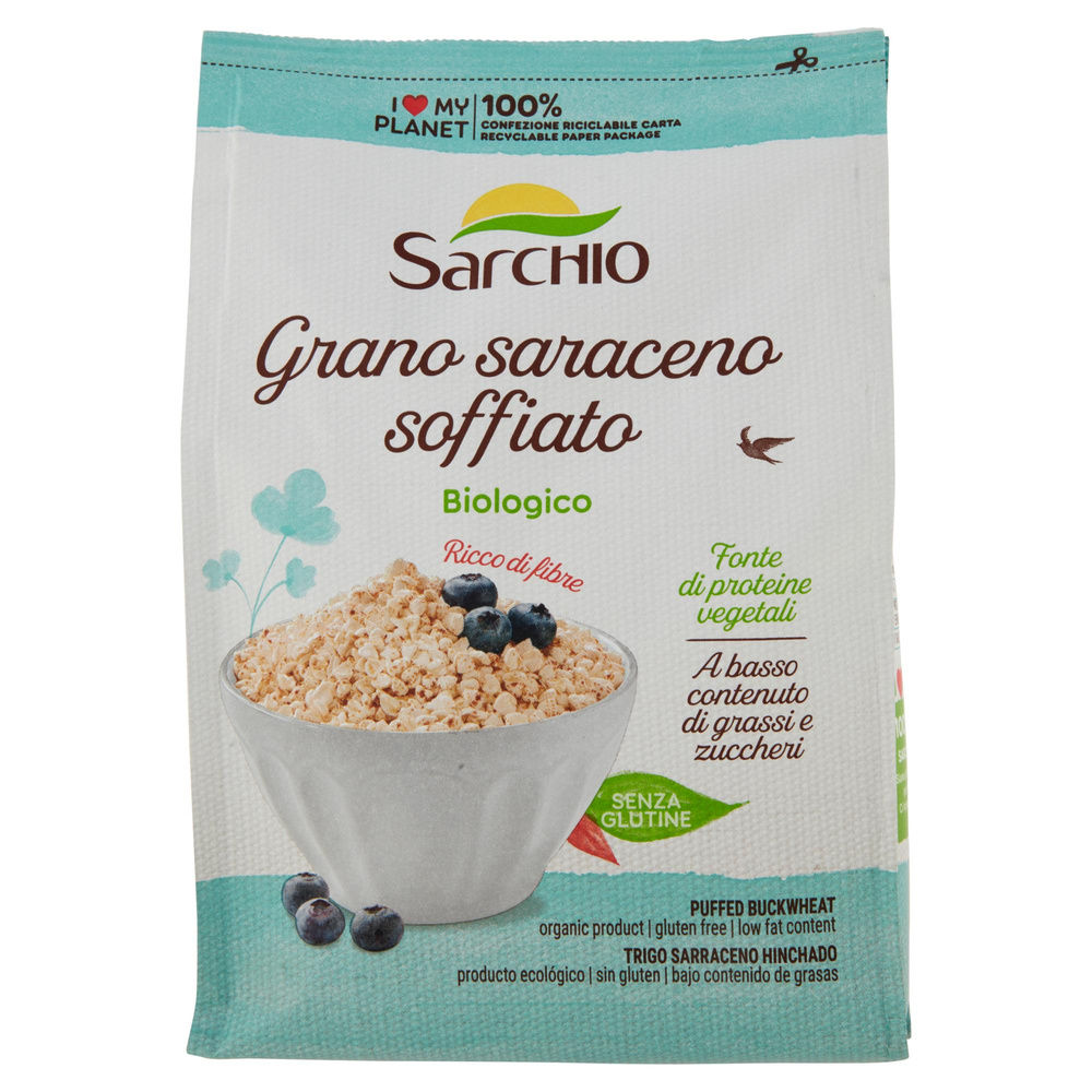 SG-GRANO SARACENO SOFFIATO BIO SARCHIO SACCHETTO G 100 - 3