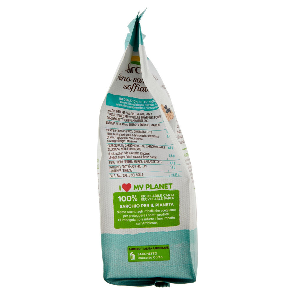 SG-GRANO SARACENO SOFFIATO BIO SARCHIO SACCHETTO G 100 - 5