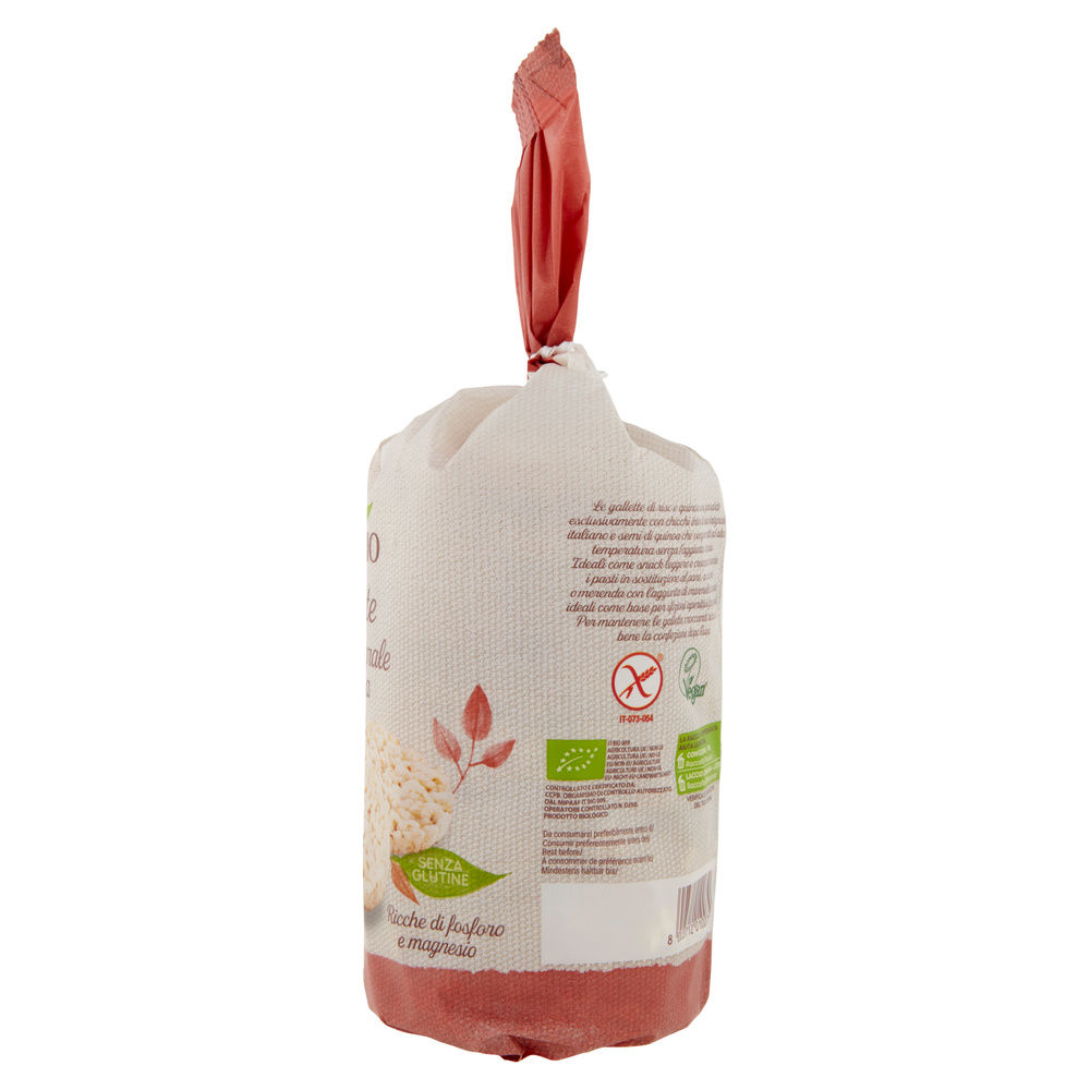 GALLETTE DI RISO E QUINOA BIO S/GLUTINE SARCHIO SACCHETTO G 100 - 5