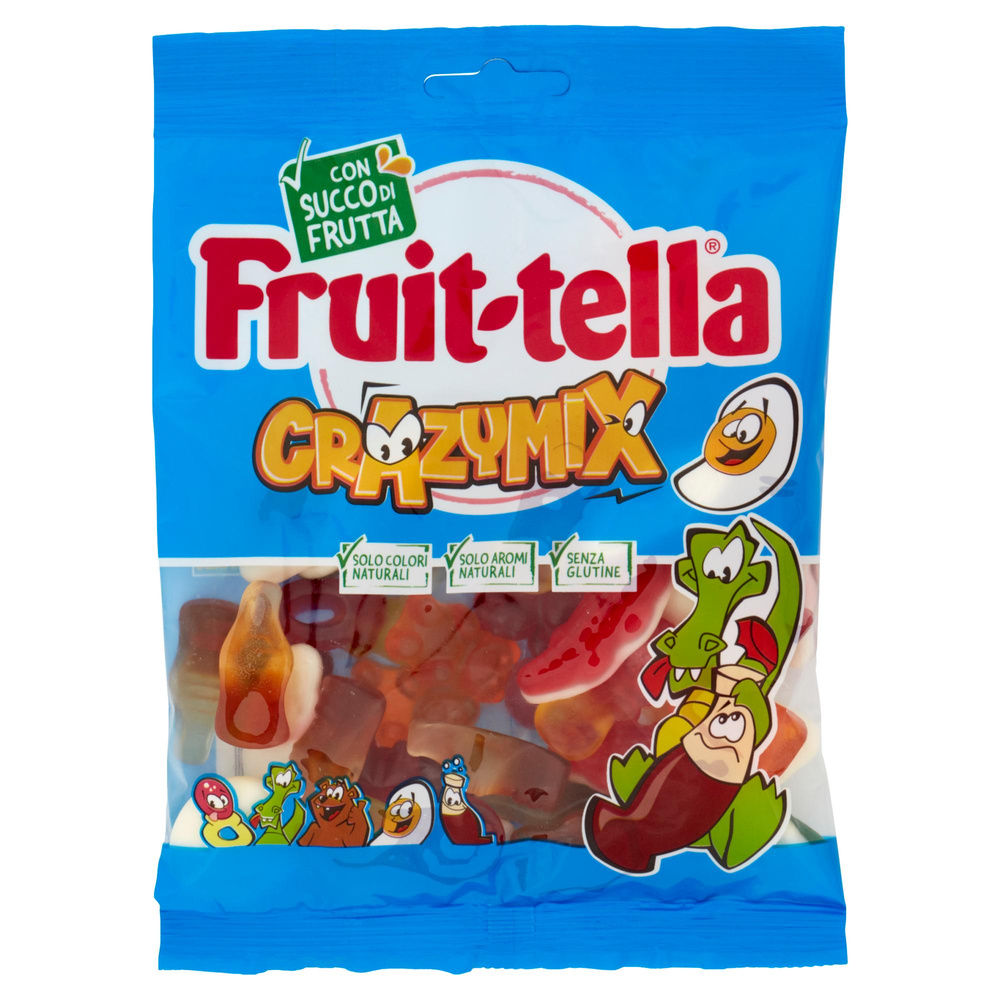 CARAMELLE FRUITTELLA CRAZY MIX BUSTA G 175 - 3