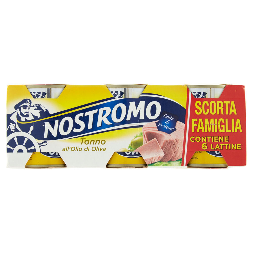 TONNO IN OLIO OLIVA NOSTROMO CLUSTER PZ.6 X G70 - 1