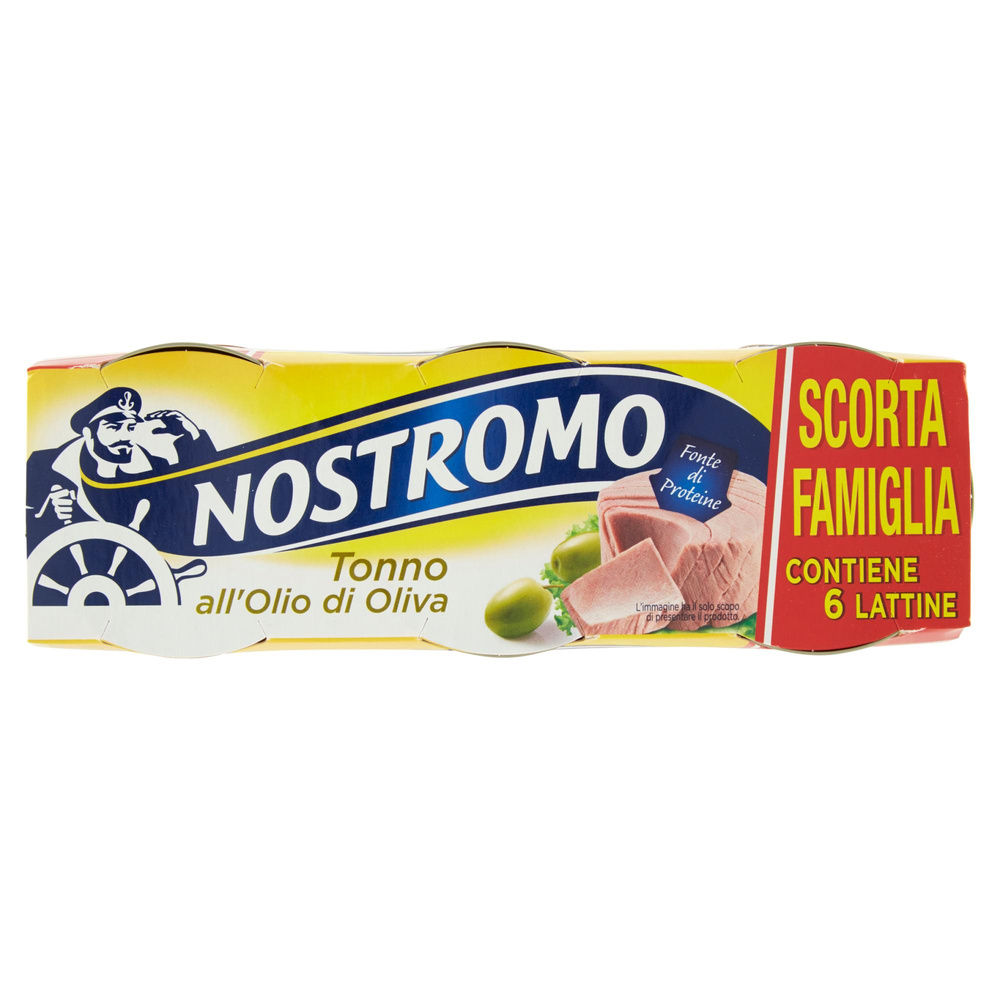 TONNO IN OLIO OLIVA NOSTROMO CLUSTER PZ.6 X G70 - 6